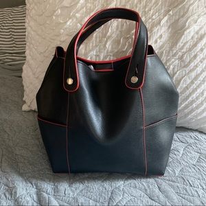 ZARA NWT vegan leather bag with interchangeable straps